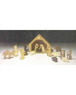 Scroll-sawn Nativity Scene Downloadable Plan
