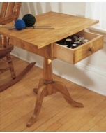 A Shaker Sewing Stand Downloadable Plan