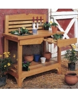 A Gardener's Bench Downloadable Plan