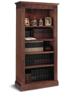 Walnut Library Bookcase Downloadable Plan