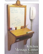 Kitchen Message Center Downloadable Plan
