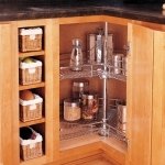 Kidney Shape 2 Shelf Wire Lazy Susan, Rev-a-Shelf 5472 Series