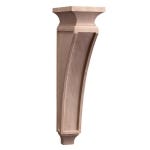 Large Red Oak Arts and Crafts Corbel (1943-RO)