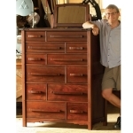 Greene & Greene Inspired Dresser Downloadable Plan