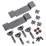Full Overlay Hinge Kit for KV8091 Pocket/Flipper Door Slides