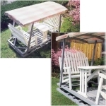 Lawn Glider with Canopy Downloadable Plan