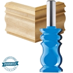 Rockler Crown Moulding Router Bit - 1-1/4" Dia x 2-1/4" H x 1/2" Shank