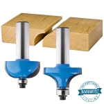 Rockler 2-Pc. Drop Leaf Table Rule Joint Router Bit Set - 1/2" Shank