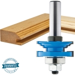 Rockler Classical Reversible Rail and Stile Router Bit - 1-5/8" Dia x 15/16" H x 1/2" Shank