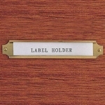 Label Holders-Select card sizes