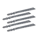 Bosch Basic 8 TPI T-Shank Jigsaw Blades, 5-Pack
