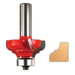 Freud® 38-614 Quadra-Cut™ Ogee & Round Router Bit - 1-3/8" Dia x 11/16" H x 1/2" Shank