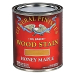 General Finishes Oil Based Wood Stain, Honey Maple