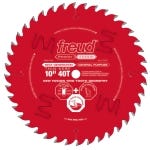 Freud® 10" x 40T Premier Fusion Thin Kerf General Purpose Saw Blade - P410T