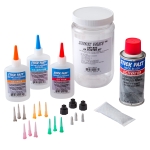 Stick Fast CA Glue Dry Box Kit