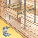 Accuride Shelf Standard Slide Brackets