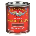 General Finishes Oil Based Wood Stain, Mahogany