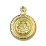 Fleur-de-lis Style Bed Bolt Cover