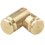 Solid Brass Small-Box Cylinder Hinges