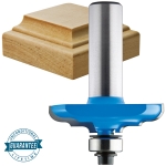 Rockler OE869 Decorative Ogee Router Bit - 1-5/8" Dia x 3/8" H x 1/2" Shank