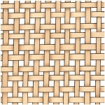 Modern Open Weave Cane