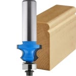 Rockler Shutter Bead Router Bit - 7/8" Dia x 9/16" H x 1/2" Shank