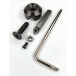6mm (#1) Carbide Cutter and Mount for Carter Hollow Roller System