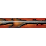 Red Swirl Acrylic Acetate Pen Blank