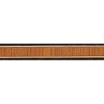 Black Maple Mahogany Striped Inlay Banding, 1/4'' W