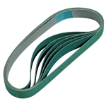 80-Grit Sanding Belts for Work Sharp WSKTS, 6-Pack