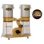 Powermatic PM1900TX-CK3 Dust Collector, 3HP 3PH 230/460V, 2-Micron Canister Kit