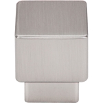 Brushed Satin Nickel Sanctuary Tapered Knob 1''