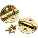 Solid Brass Lid Support Hinge