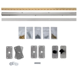 InvisiDoor Bi-fold Bookcase Hardware Kit