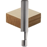 Freud® 66-100 Solid Carbide Bevel Trim Router Bit - 1/4" Dia x 1/4" H x 1/4" Shank