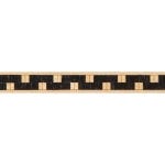 Maple Black Greek Key Inlay Banding, 3/8'' W