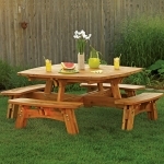 Square Picnic Table Plan