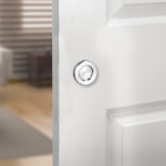 I-Semble Rolling Barn Door Knob, Stainless Steel