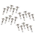 Blum® 71T5650 CLIP Top Snap-Close Partial Overlay 120° Hinges, 20-Pack