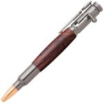 30 Caliber Bolt Action Pen Hardware Kit, Gun Metal
