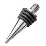 Rockler Stainless Steel Bottle Stopper - Cone