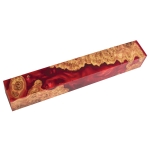 Hybridz Mallee Burl Pen Blank, Red