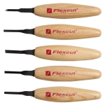 FlexCut® MT930 3mm Mixed Profile Micro Carving Tool Set