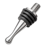 Rockler Stainless Steel Bottle Stopper - Droplet 
