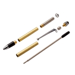 Stylus Twist Pen Hardware Kit, Chrome