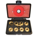 SawStop 9-Piece Precision Brass Template Guide Set