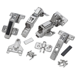 Blum 170° Pie Corner Hinge Kit (4 Hinges) for Face Frame, 1/2'' Overlay