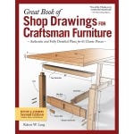 Great Book of Shop Drawings for Craftsman Furniture, Second Edition, Hardcover