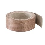 2'' x 25' Pre-Glued Edge Banding, Walnut 