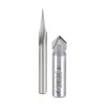 Axiom ABS305 2-Piece CNC Signmaking Bit Set by Amana Tool